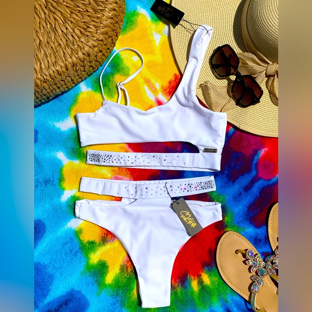 Swarovski Crystal Covered Swimwear